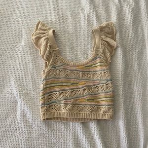 Zara Crotchet top